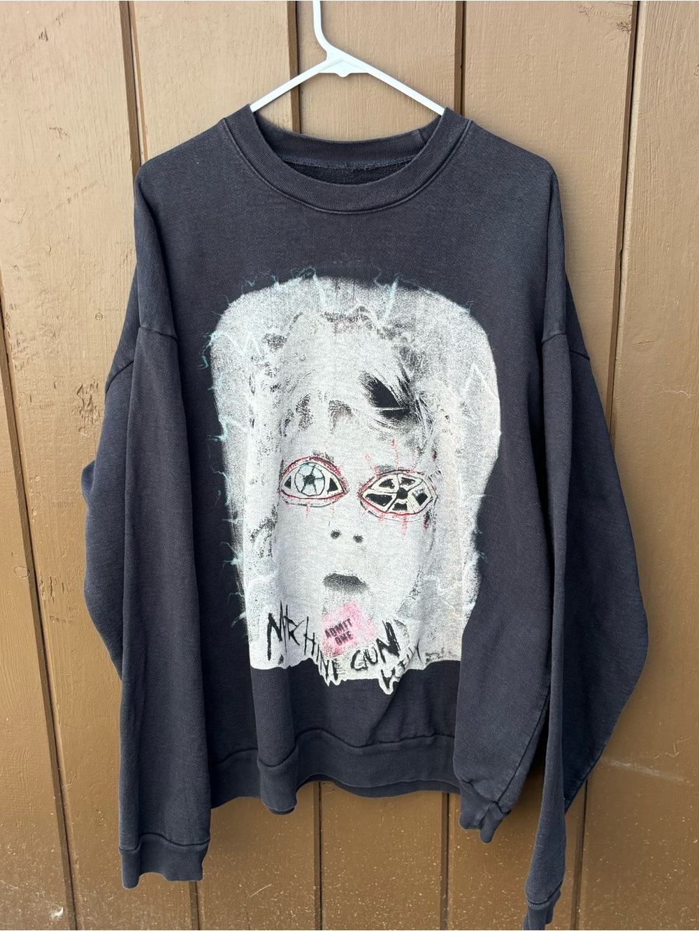 Rare Machine Gun Kelly Admit One Ticket To My Downfall Sweater  2XL Official MGK